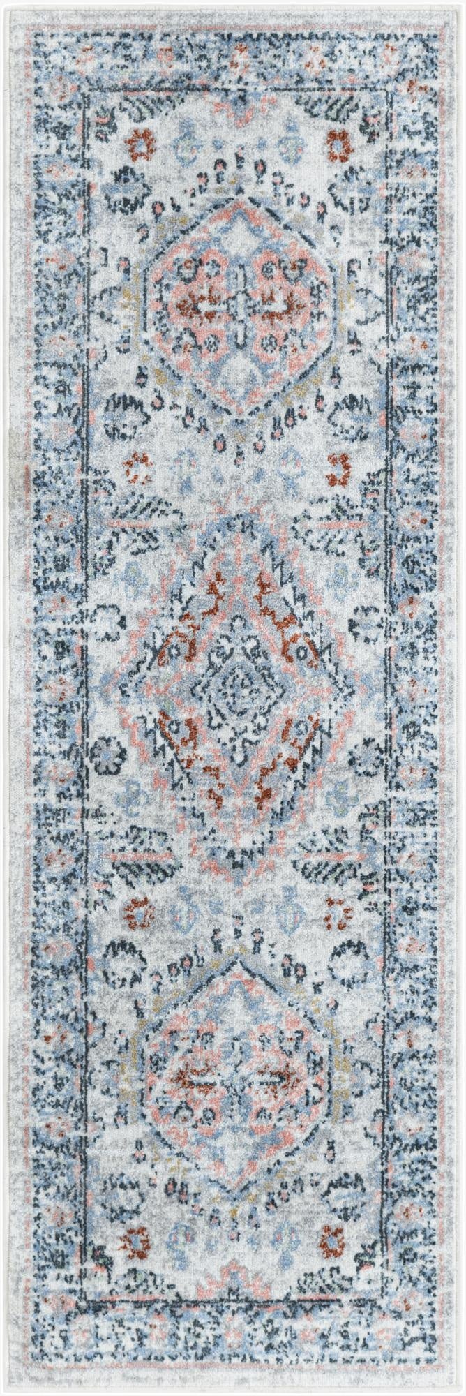 2' x 6' Kamala Washable Runner Rug