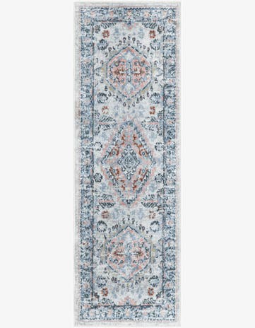 2' x 6' Kamala Washable Runner Rug