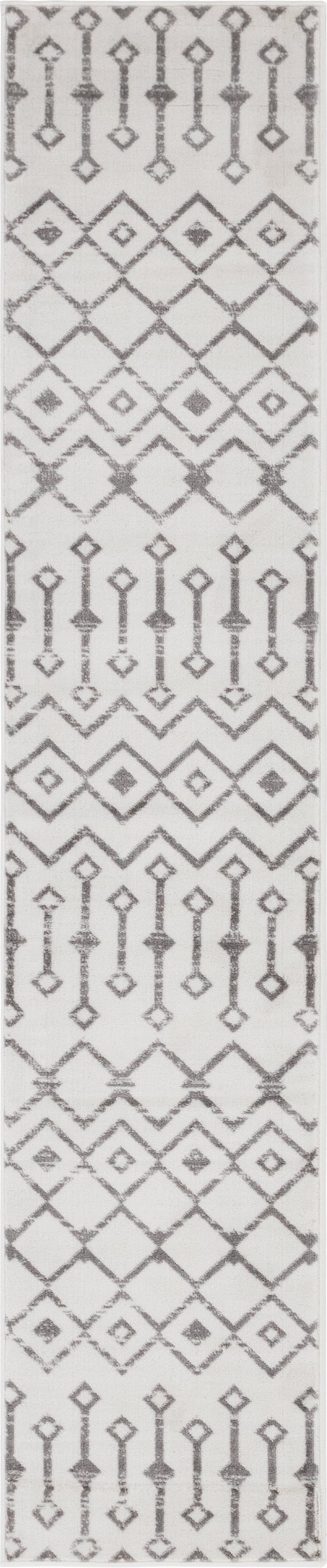2' x 9' 10 Kasbah Trellis Runner Rug