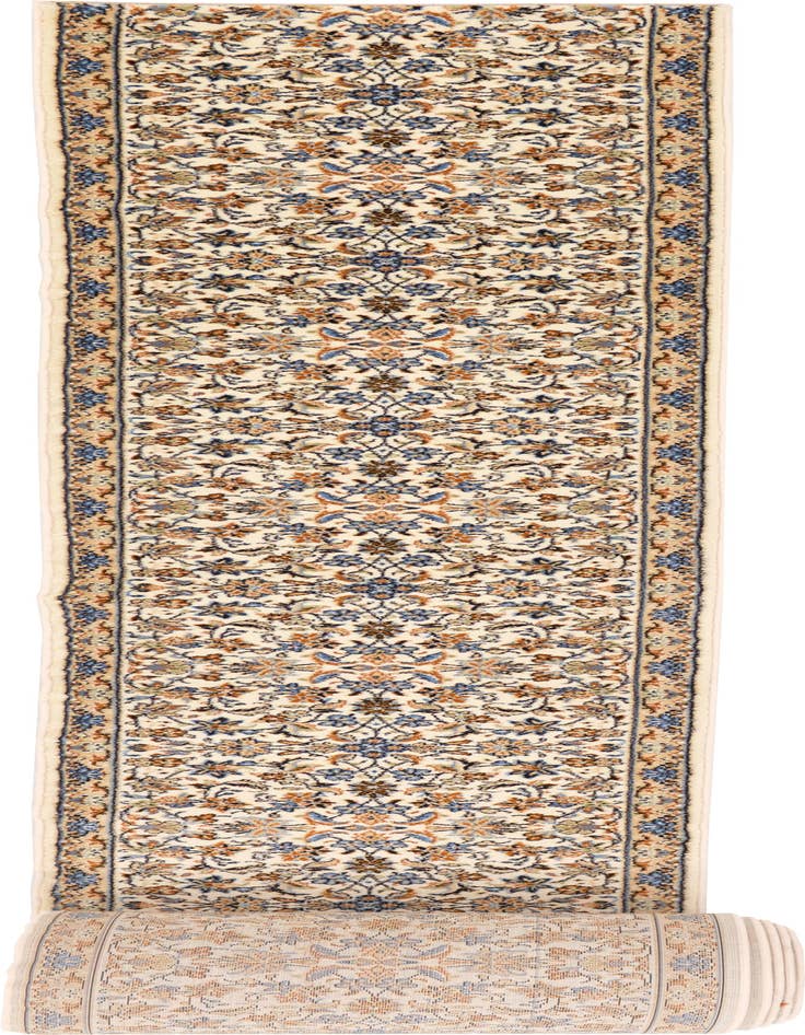 Detail image of 2' 7 x 66' 3 Kashan Design Runner Rug