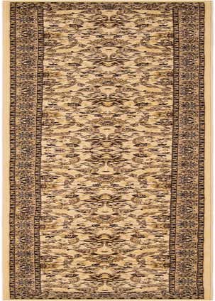 3' x 19' 8 Kashan Design Runner Rug