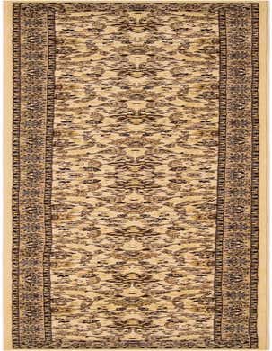 3' x 19' 8 Kashan Design Runner Rug