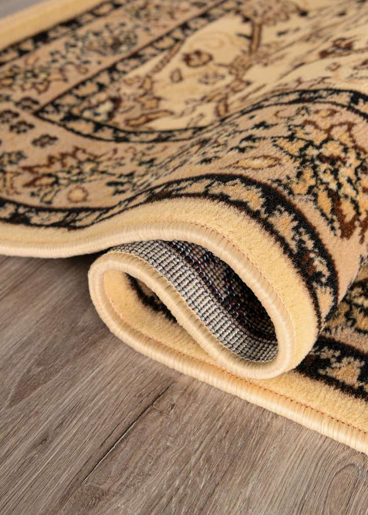 3' x 19' 8 Kashan Design Runner Rug