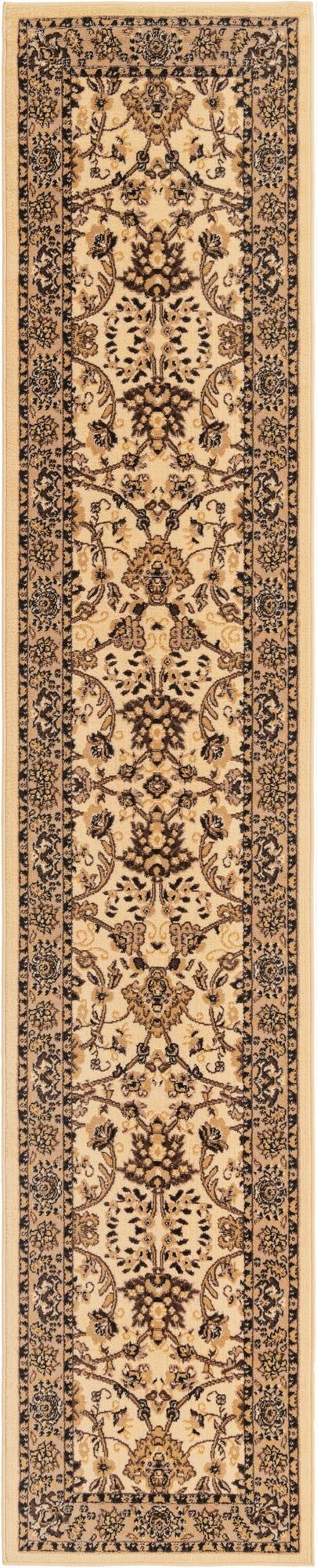 2' 7 x 13' Kashan Design Runner Rug