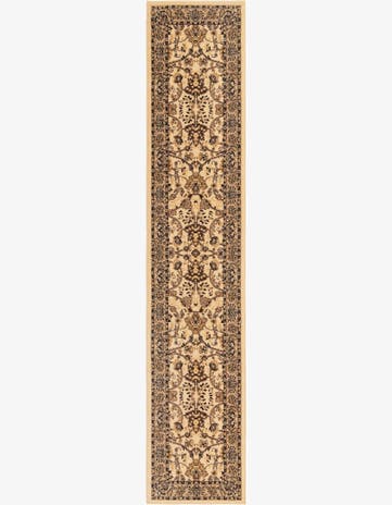 2' 7 x 13' Kashan Design Runner Rug