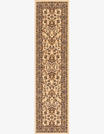 2' 7 x 10' Kashan Design Runner Rug