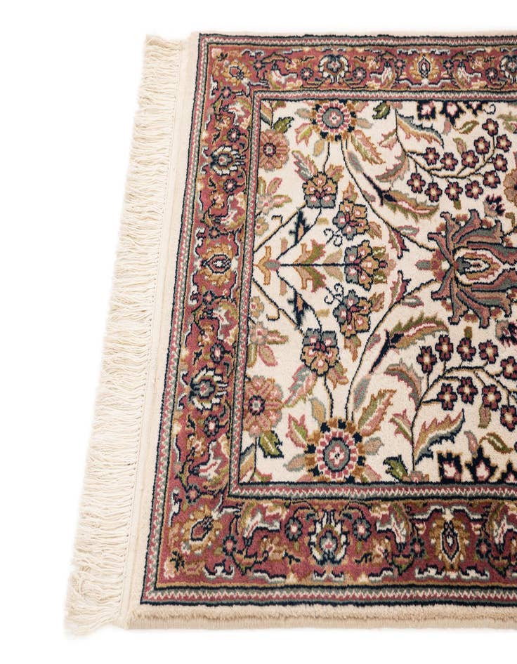 Detail image of 2' 8 x 11' 7 Hand Knotted Kashan Oriental Wool Runner Rug
