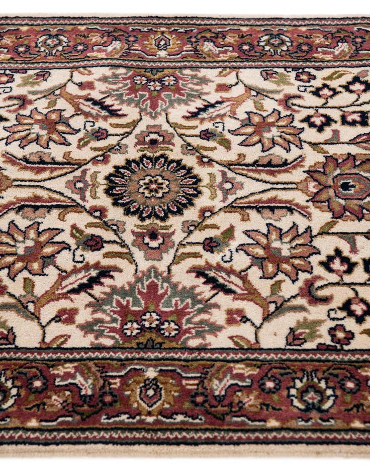 Detail image of 2' 8 x 11' 7 Hand Knotted Kashan Oriental Wool Runner Rug
