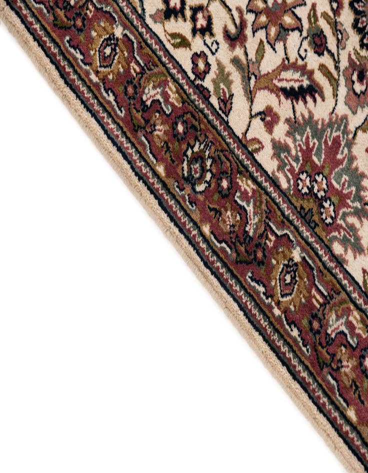 Detail image of 2' 8 x 11' 7 Hand Knotted Kashan Oriental Wool Runner Rug