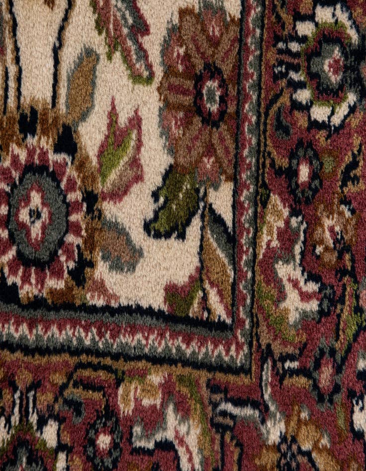 Detail image of 2' 8 x 11' 7 Hand Knotted Kashan Oriental Wool Runner Rug