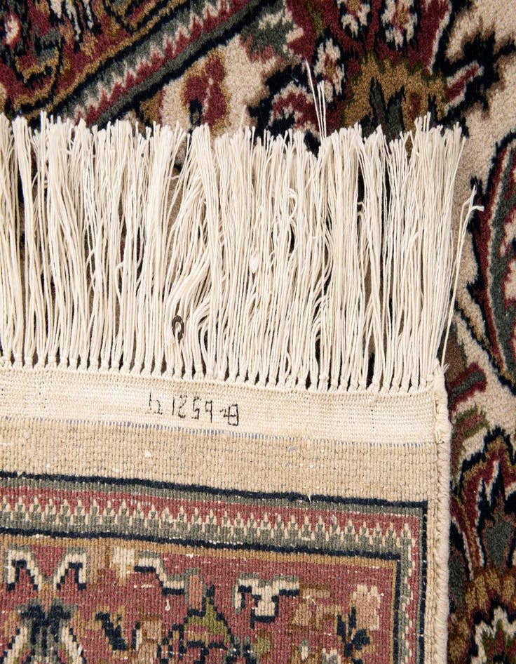 Detail image of 2' 8 x 11' 7 Hand Knotted Kashan Oriental Wool Runner Rug