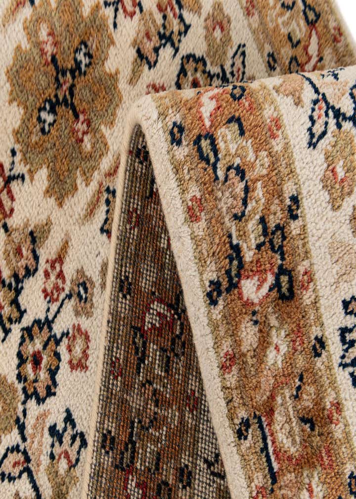 2' 9 x 9' 7 Hand Knotted Kashan Wool Runner Rug