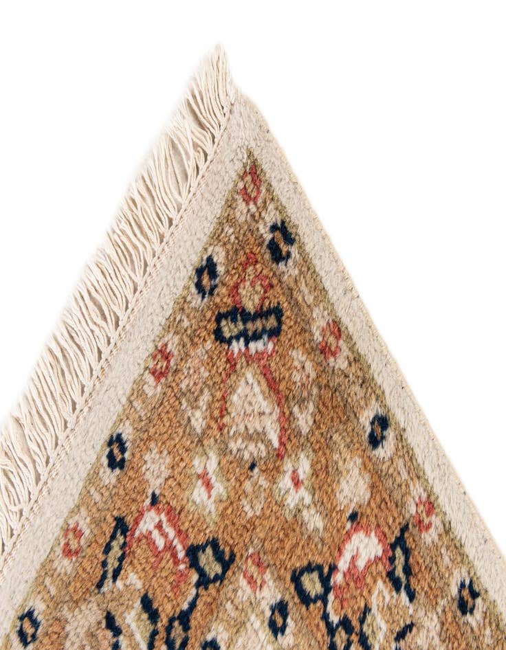 Detail image of 2' 9 x 9' 7  Hand Knotted Kashan Wool Runner Rug
