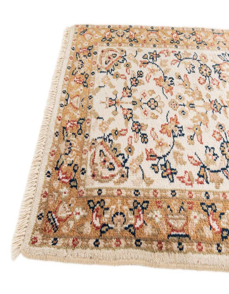Detail image of 2' 9 x 9' 7 Hand Knotted Kashan Wool Runner Rug