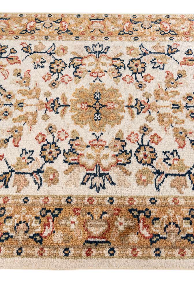 2' 9 x 9' 7 Hand Knotted Kashan Wool Runner Rug