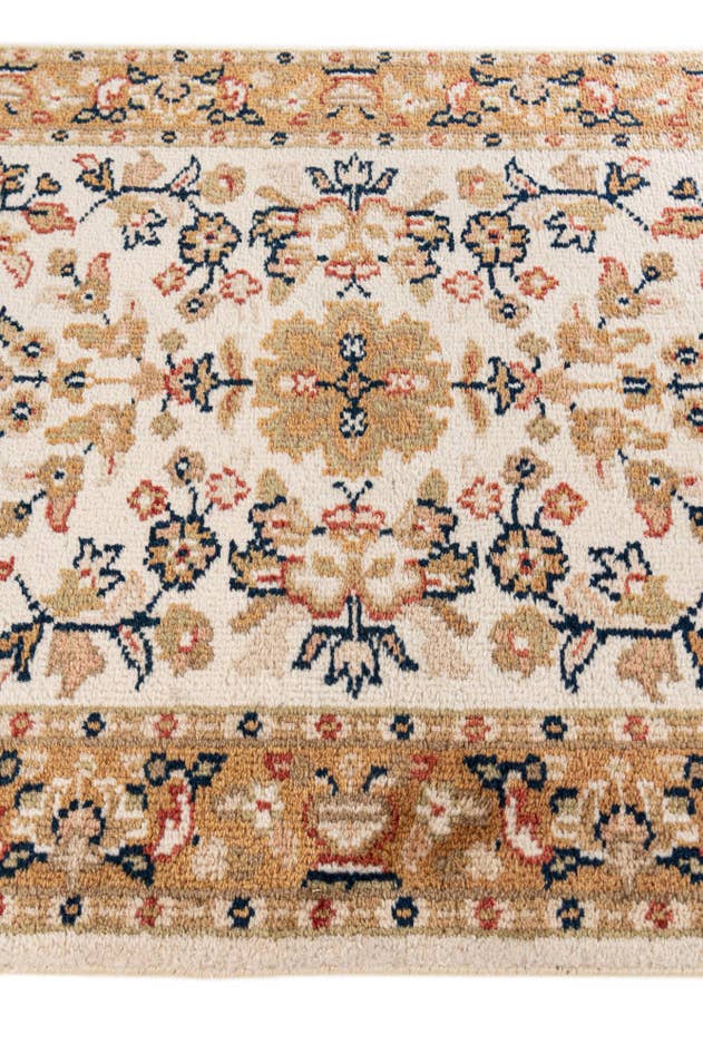 Detail image of 2' 9 x 9' 7 Hand Knotted Kashan Wool Runner Rug