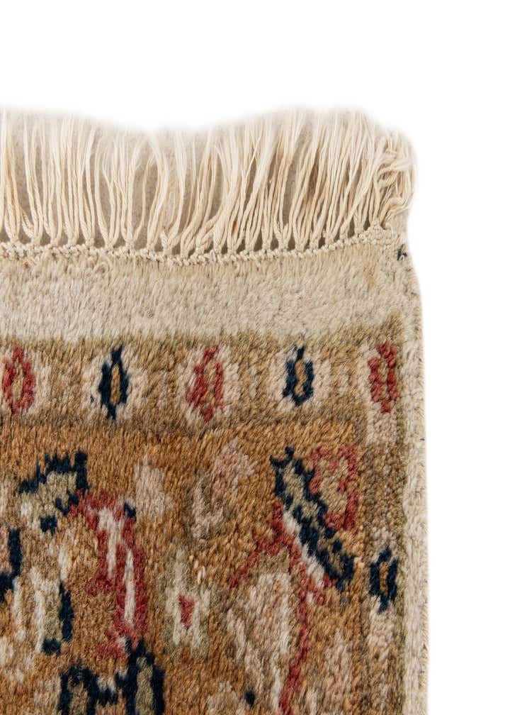 2' 9 x 9' 7 Hand Knotted Kashan Wool Runner Rug