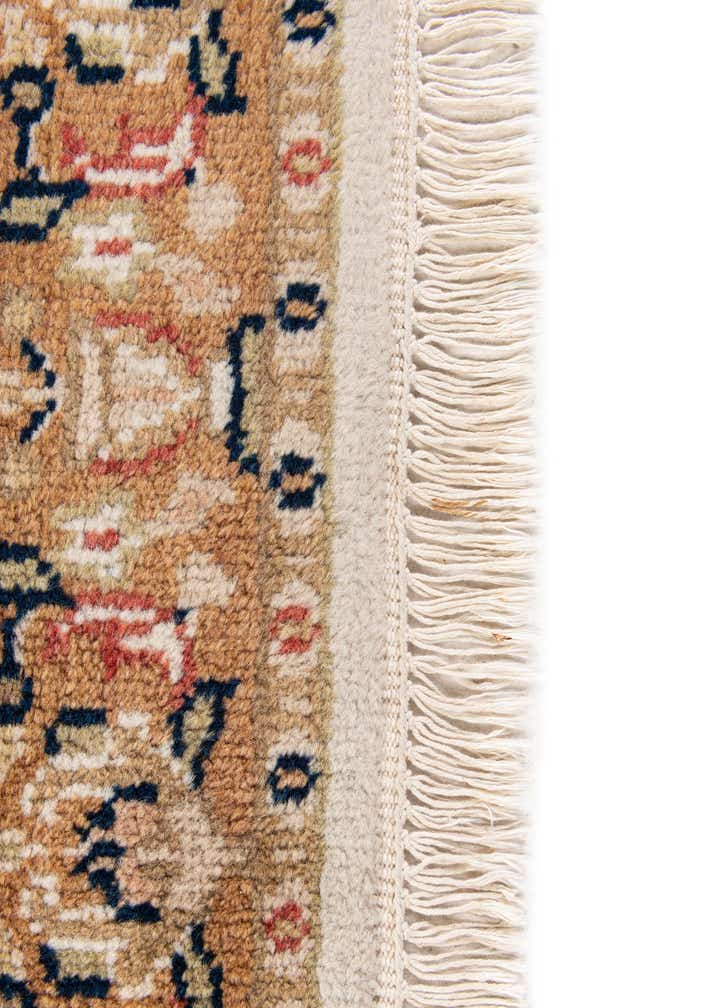 2' 9 x 9' 7 Hand Knotted Kashan Wool Runner Rug