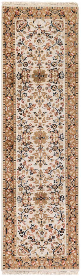 Detail image of 2' 9 x 9' 7 Hand Knotted Kashan Wool Runner Rug