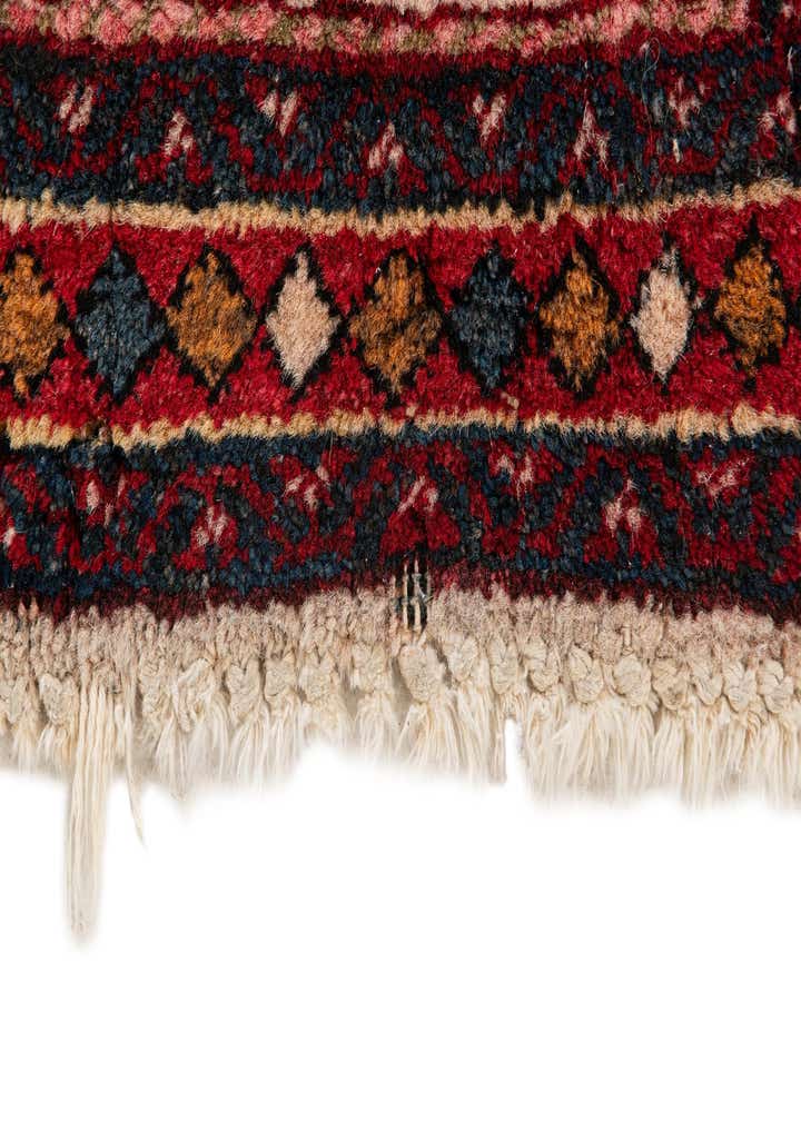 2' 1 x 4' Hand Knotted Kashan Wool Runner Rug