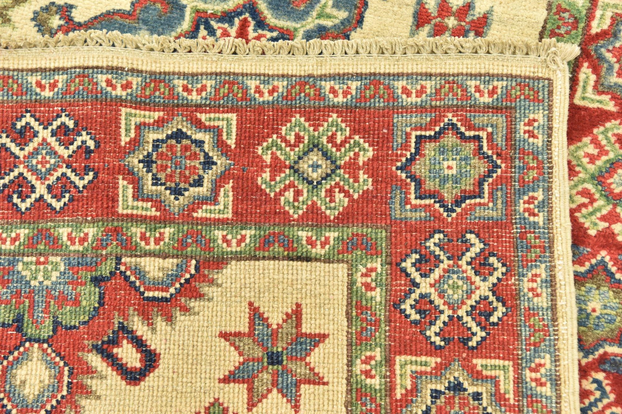 2' 8 x 9' 9 Hand Knotted Kazak Runner Rug