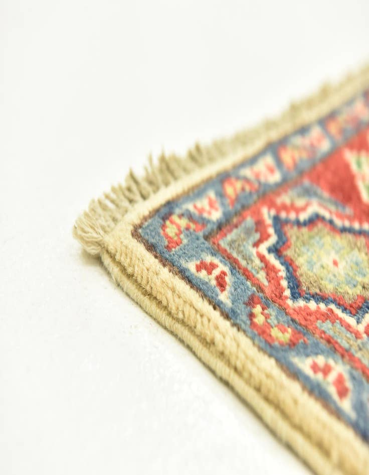 Detail image of 2' 8 x 9' 9  Hand Knotted Kazak Runner Rug