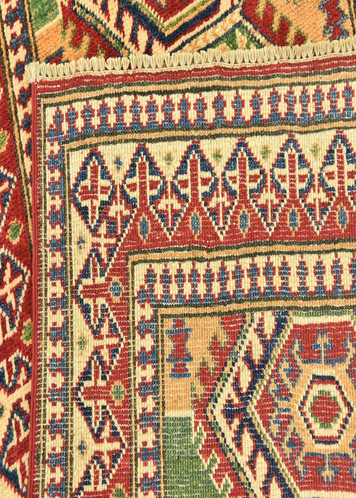 2' 9 x 10' Hand Knotted Kazak Runner Rug