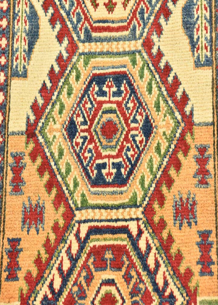 2' 9 x 10' Hand Knotted Kazak Runner Rug