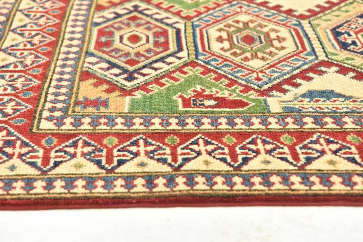 2' 9 x 10' Hand Knotted Kazak Runner Rug