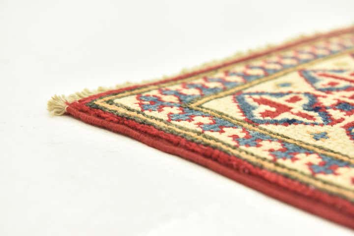 2' 9 x 10' Hand Knotted Kazak Runner Rug