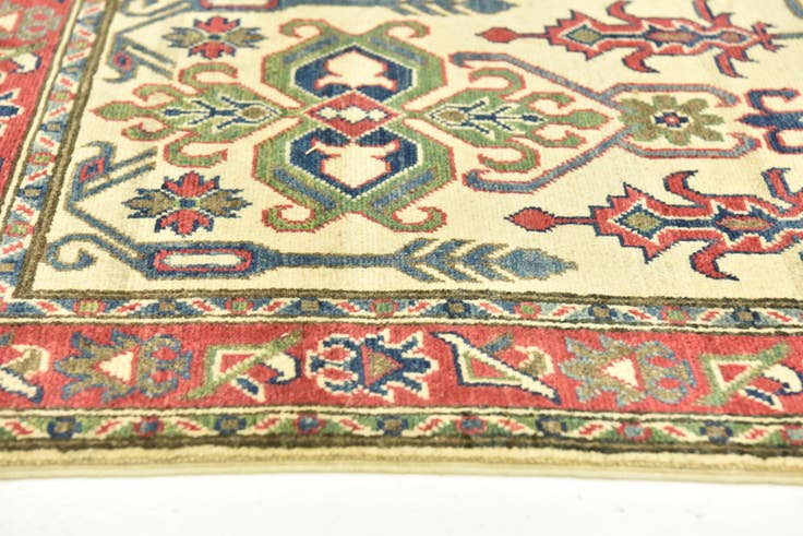 Detail image of 80cm x 295cm Hand Knotted Kazak Runner Rug