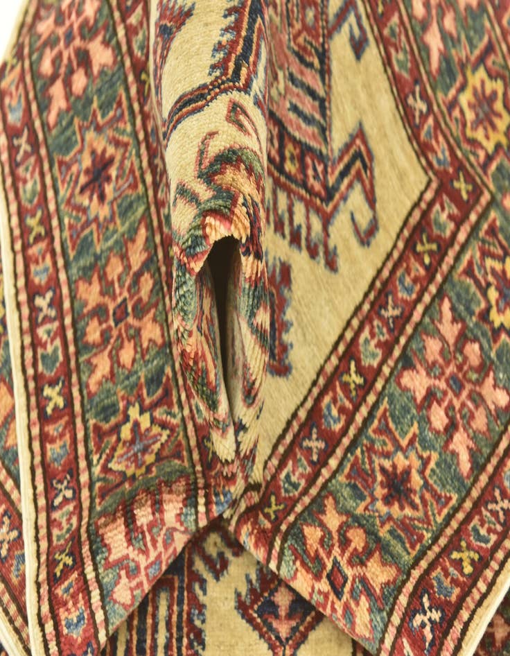 Detail image of 2' 8 x 9' 10  Hand Knotted Kazak Oriental Runner Rug