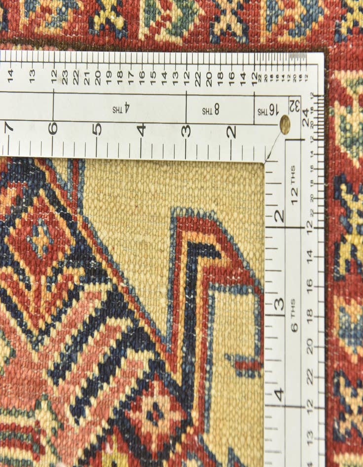 Detail image of 2' 8 x 9' 10  Hand Knotted Kazak Oriental Runner Rug