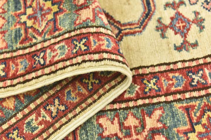 2' 8 x 9' 10 Hand Knotted Kazak Oriental Runner Rug