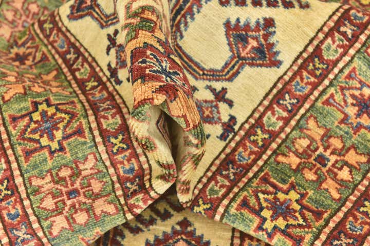 2' 7 x 9' 9 Hand Knotted Kazak Oriental Runner Rug