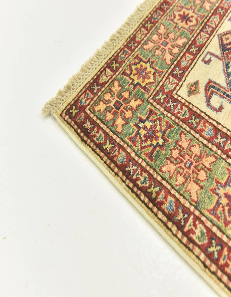 Detail image of 2' 7 x 9' 9  Hand Knotted Kazak Oriental Runner Rug