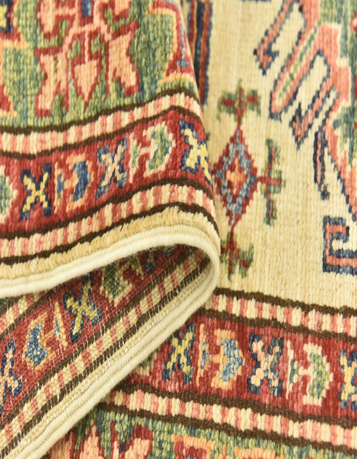 Detail image of 2' 7 x 9' 9  Hand Knotted Kazak Oriental Runner Rug