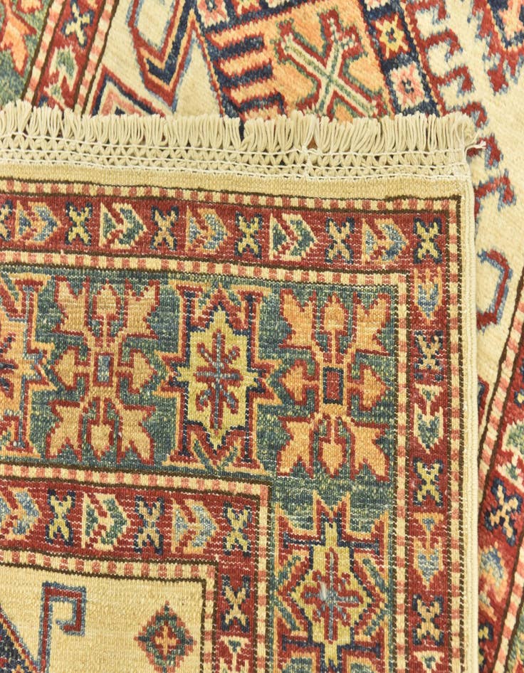Detail image of 2' 7 x 9' 9  Hand Knotted Kazak Oriental Runner Rug