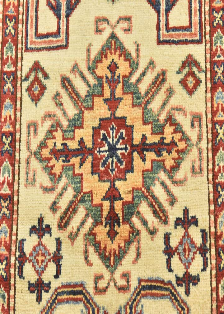 2' 7 x 9' 9 Hand Knotted Kazak Oriental Runner Rug