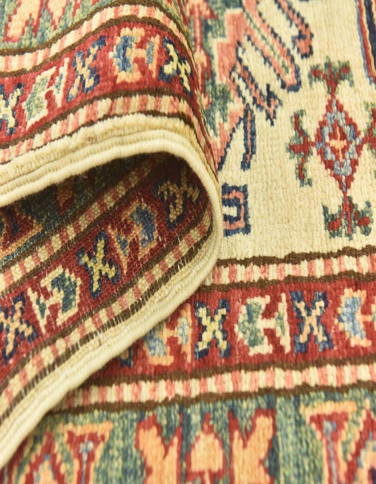 Detail image of 2' 7 x 9' 9  Hand Knotted Kazak Oriental Runner Rug