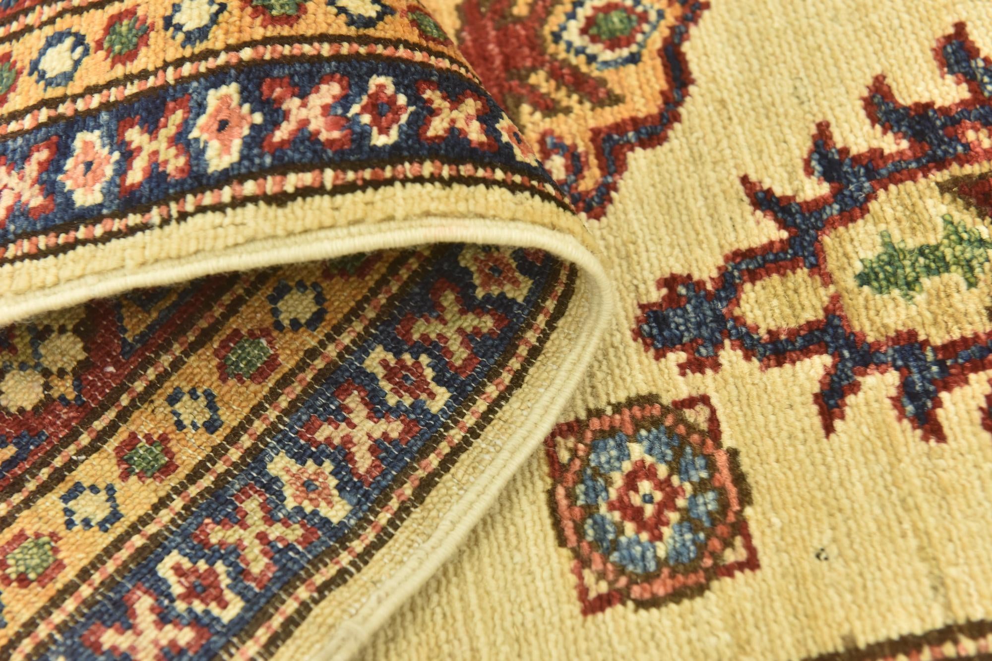 2' 8 x 9' 8 Hand Knotted Kazak Oriental Runner Rug