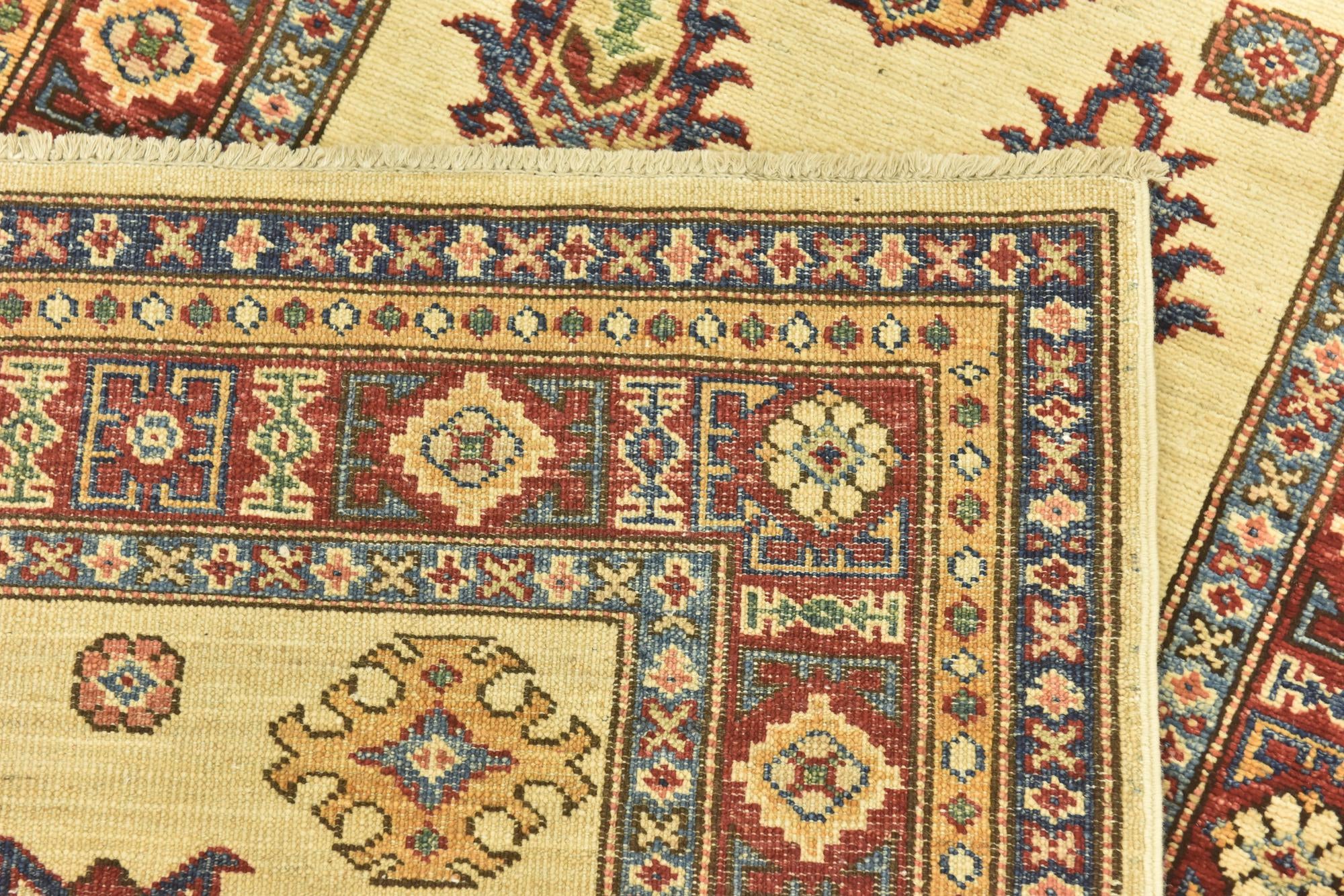2' 8 x 9' 8 Hand Knotted Kazak Oriental Runner Rug