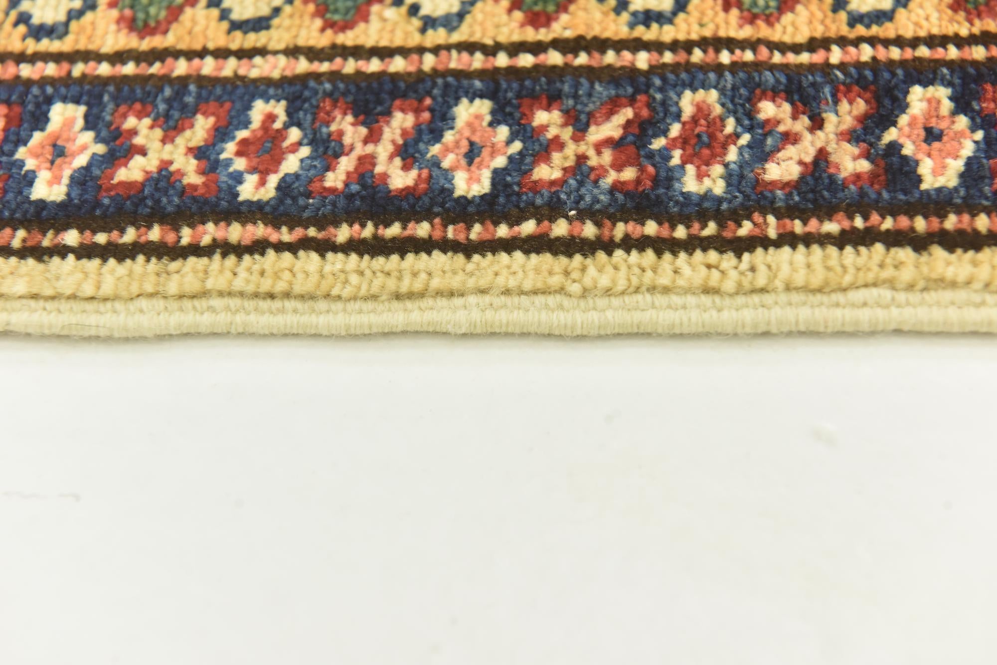 2' 8 x 9' 8 Hand Knotted Kazak Oriental Runner Rug