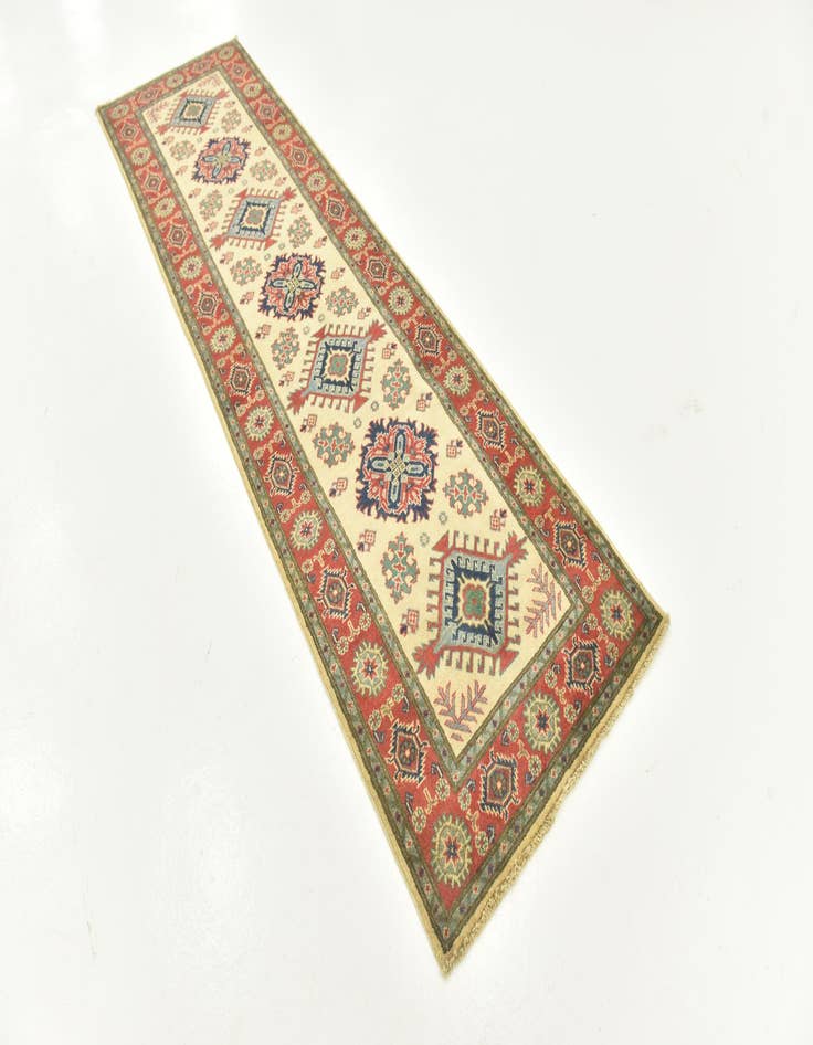 Detail image of 2' 9 x 9' 9 Hand Knotted Kazak Runner Rug