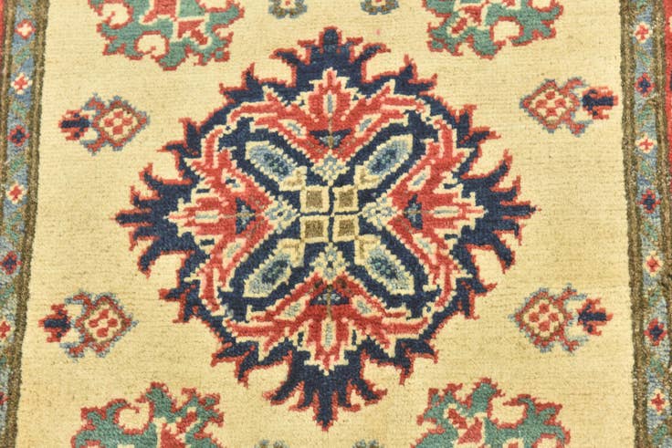 Detail image of 2' 9 x 9' 9 Hand Knotted Kazak Runner Rug