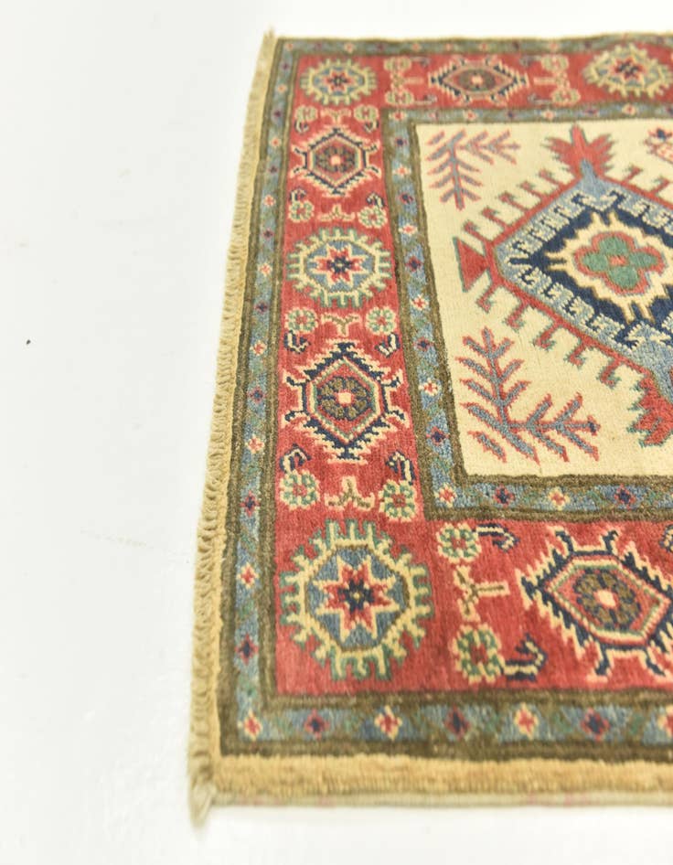 Detail image of 2' 9 x 9' 9 Hand Knotted Kazak Runner Rug
