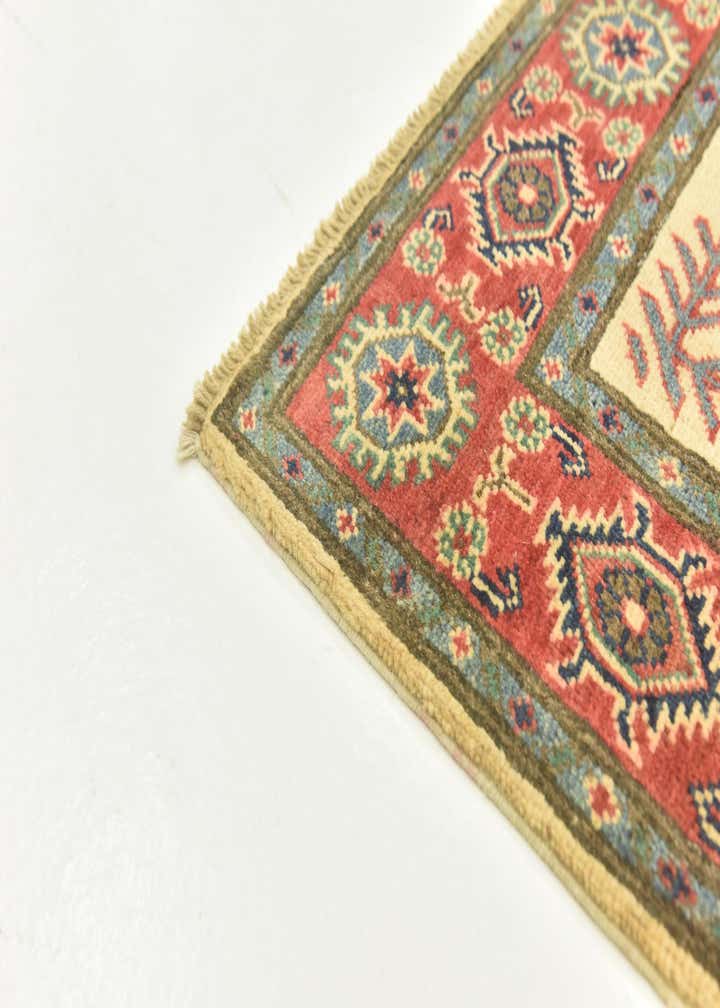 2' 9 x 9' 9 Hand Knotted Kazak Runner Rug