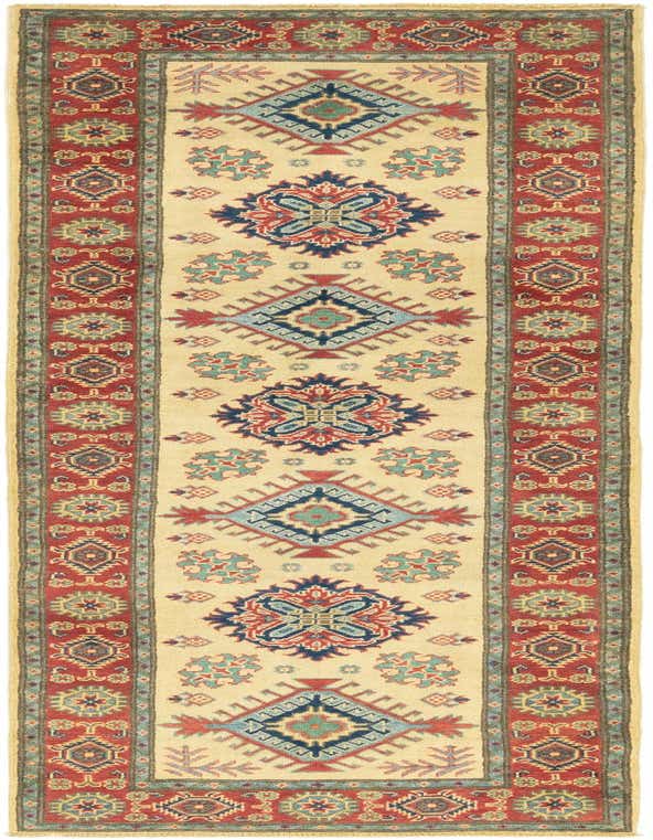 2' 9 x 9' 9 Hand Knotted Kazak Runner Rug