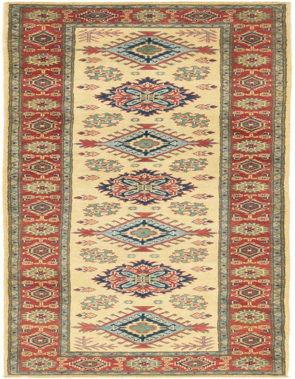 Detail image of 2' 9 x 9' 9 Hand Knotted Kazak Runner Rug