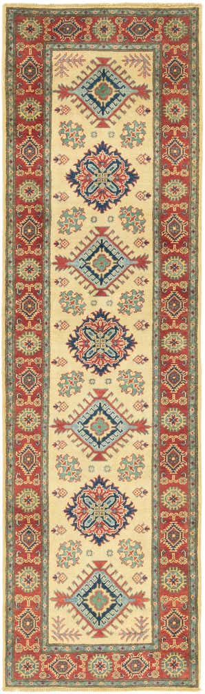 2' 9 x 9' 9 Hand Knotted Kazak Runner Rug